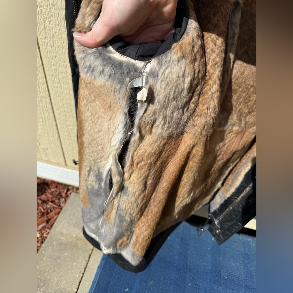 SAM. Rabbit fur lined jacket - Picture 5 of 16